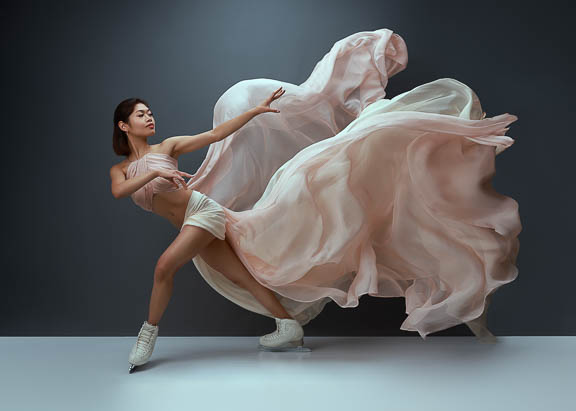 Marina Kay Photography Portraiture | Figure skating professional photoshoot | One of the kind | Emily Chan